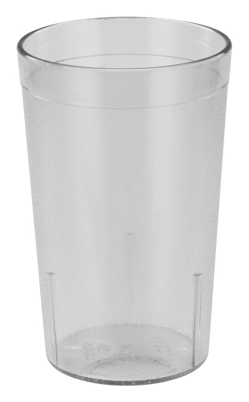 9-1/2oz Pebbled Tumblers, Clear (6 Dozen)-cityfoodequipment.com
