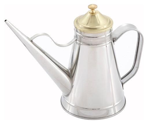 24oz Oil Can, Brass Cover (12 Each)-cityfoodequipment.com