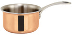 Mini 3.5" sauce pan, copper plated, 11oz (6 Each)-cityfoodequipment.com