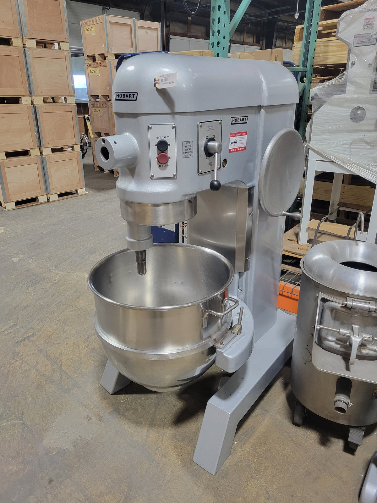 HOBART 80 Qt MIXER Used L 800 1 Phase, 1.5 HP — City Food Equipment