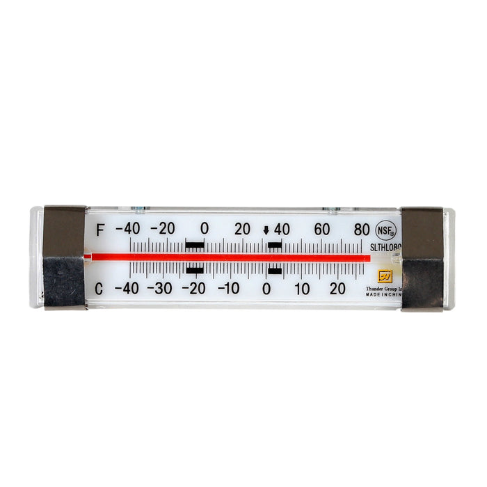 HORIZONTAL LIQUID SCALE THERMOMETER -40 TO 80 F LOT OF 12 (Ea)-cityfoodequipment.com
