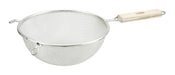 10-1/4" Single Mesh Strainer, Fine, Tin (12 Each)-cityfoodequipment.com