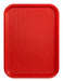 Fast Food Tray, 12" x 16", Red (12 Each)-cityfoodequipment.com