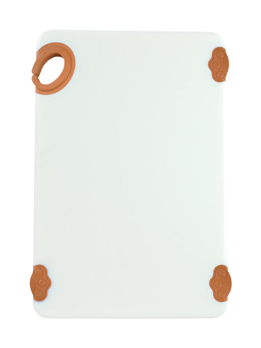Cutting Board with Hook,12"x18"x1/2",Brown (6 Each)-cityfoodequipment.com