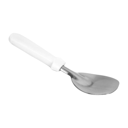 Thunder Group SLTHCS001 10" Ice Cream Spade, White Handle - 12, (each)-cityfoodequipment.com