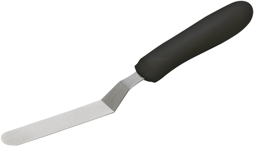 Spatula w/Offset, Black PP Hdl, 3-1/2" x-3/4" Blade (12 Each)-cityfoodequipment.com