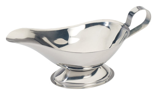 10oz Gravy Boat, S/S (12 Each)-cityfoodequipment.com