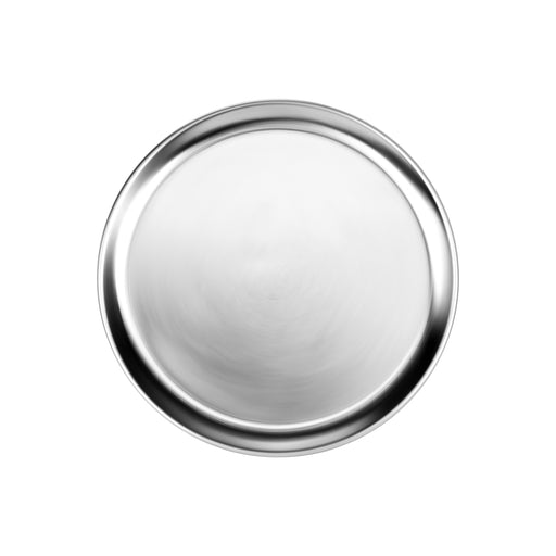 Thunder Group ALPTWR017 17" Round Wide Rim Pizza Tray, Aluminum - 12, (each)-cityfoodequipment.com