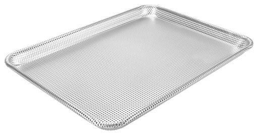 Sheet Pan, 1/2 Size, 13"x18", Fully Perforated, 16 Gauge, Glazed, Aluminum (12 Each)-cityfoodequipment.com