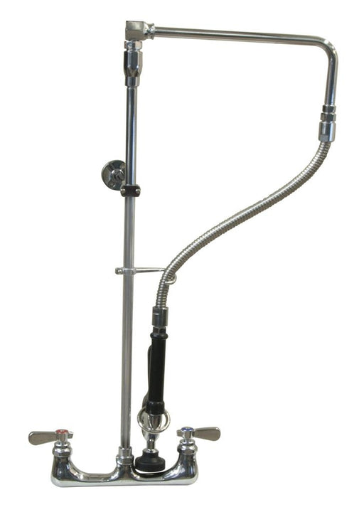 Optiflow Swing Arm Pre-Rinse Assembly, Splash Mount W/ 13" Swing Add-A-Faucet-cityfoodequipment.com
