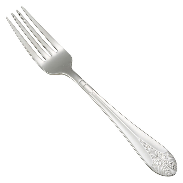Peacock Table Fork, 18/8 Extra Heavyweight (25 Dozen)-cityfoodequipment.com