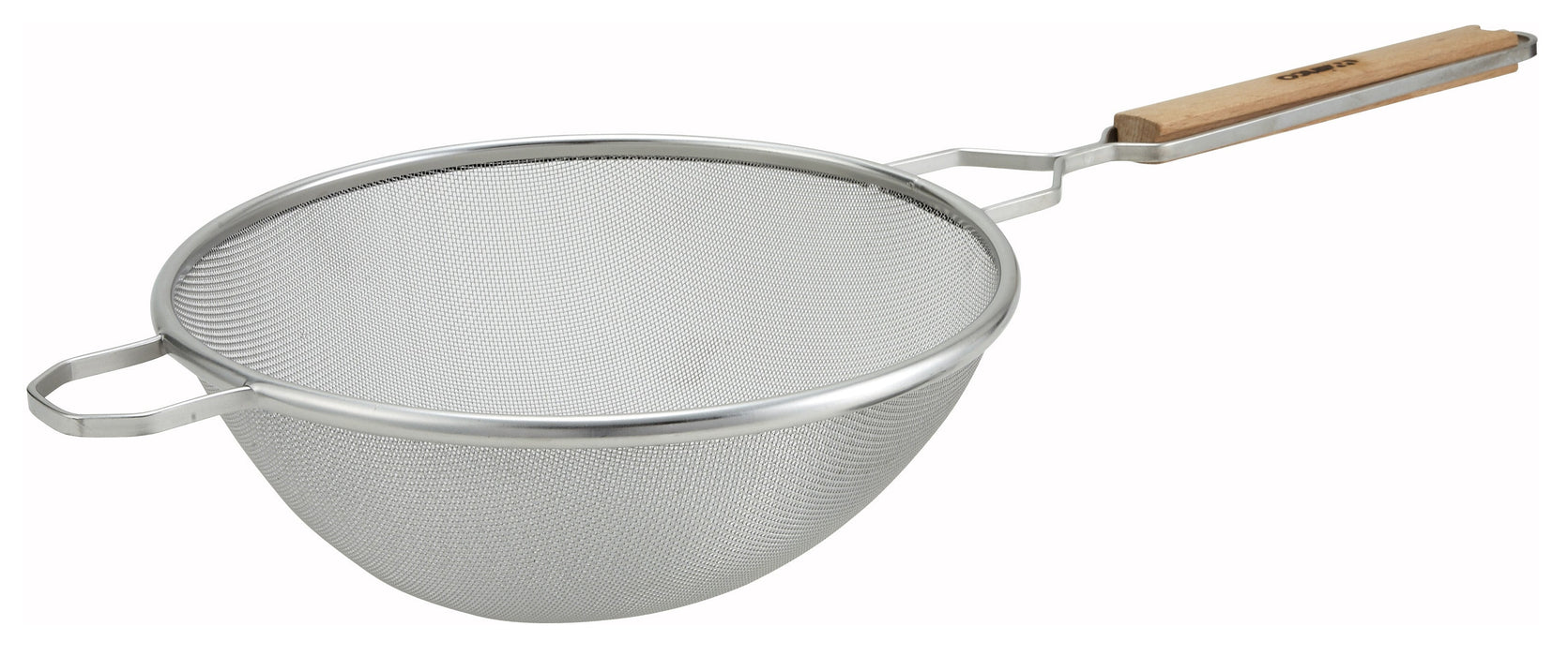 10-1/2" Single Mesh Strainer, Fine, S/S (12 Each)-cityfoodequipment.com