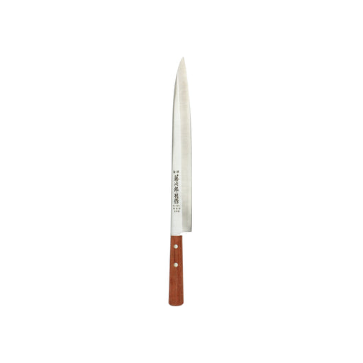 Thunder Group JAS014300 12" Sashimi Knife w/ Wood Handle, Stainless Steel - 6, (each)-cityfoodequipment.com
