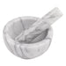 Mortar and Pestle Set, Marble (6 Set)-cityfoodequipment.com