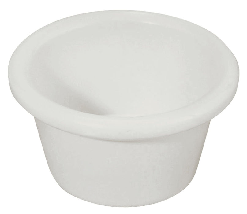 3oz Plain Ramekins, White (8 Dozen)-cityfoodequipment.com