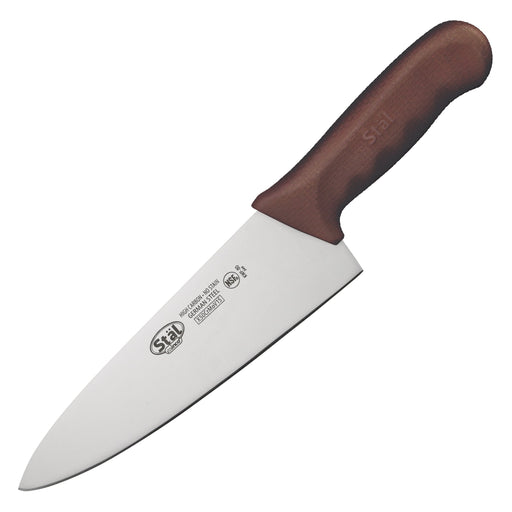 8" Cook's Knife, Brown PP Hdl (6 Each)-cityfoodequipment.com