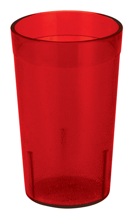 5oz Pebbled Tumblers, Red (6 Dozen)-cityfoodequipment.com