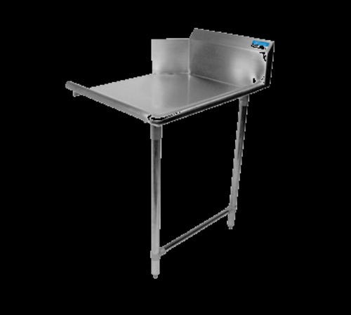 26" Clean Dishtable Right Side Stainless Steel Legs & Bracing-cityfoodequipment.com