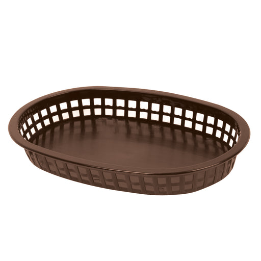 10 3/4" OBLONG BASKET, BROWN LOT OF 1 (Dz)-cityfoodequipment.com