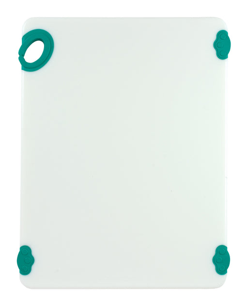 Cutting Board with Hook,15"x20"x1/2",Green (6 Each)-cityfoodequipment.com