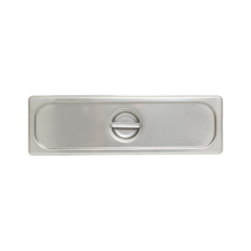 Thunder Group STPA5120CL Half Size Long Steam Pan Cover, Stainless - 12, (each)-cityfoodequipment.com