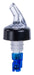 7/8oz Measured Pourer, Blue Tail (10 Dozen)-cityfoodequipment.com