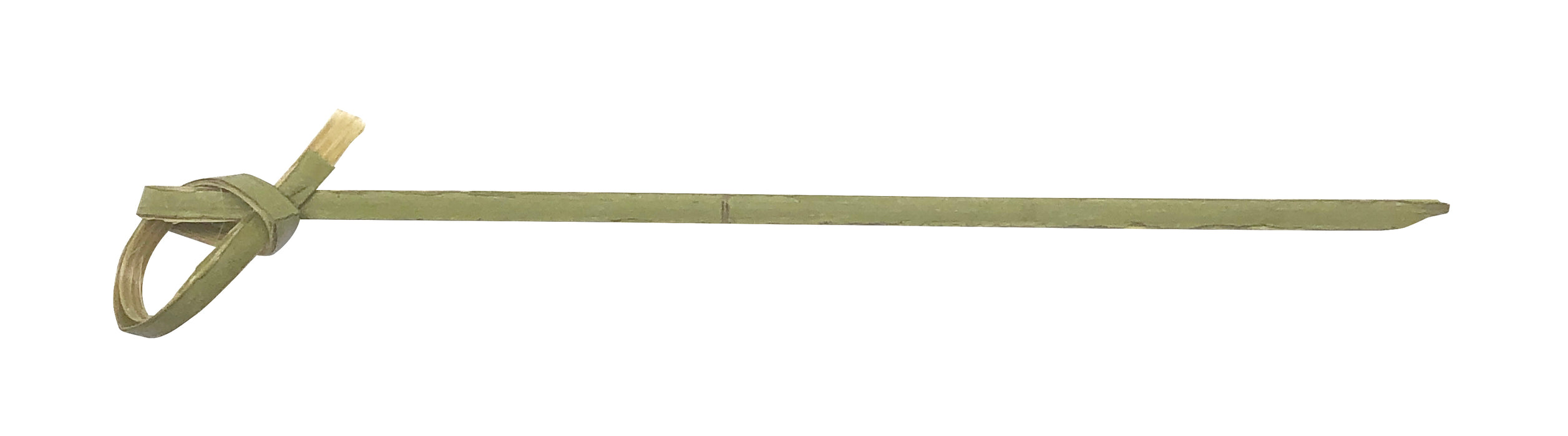 Bamboo Picks, 4"L, Knotted Top, 100pcs/pk (12 Pack)-cityfoodequipment.com