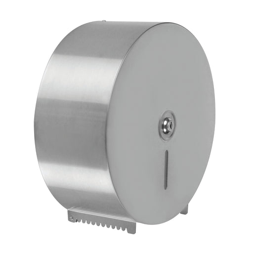 Thunder Group SLTD301 Wall Mount Toilet Paper Dispenser for (2) Jumbo Roll, Stainless Steel - 12, (each)-cityfoodequipment.com