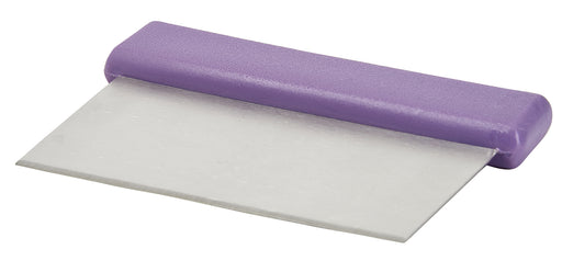 Dough Scraper, S/S Blade, Purple PP Hdl, Allergen Free (12 Each)-cityfoodequipment.com