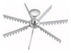 7 Cut, Pie/Cake Marker, Alu (12 Each)-cityfoodequipment.com