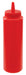 8oz Squeeze Bottles, Red, 6pcs/pk (12 Pack)-cityfoodequipment.com