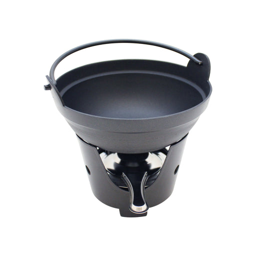 Thunder Group IRPA004 32 oz Round Japanese Shabu Shabu Bowl w/ Handle, Aluminum Alloy - 36, (each)-cityfoodequipment.com