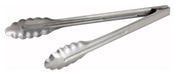 12" S/S Utility Tong, Extra Heavyweight, 1.2mm (12 Each)-cityfoodequipment.com