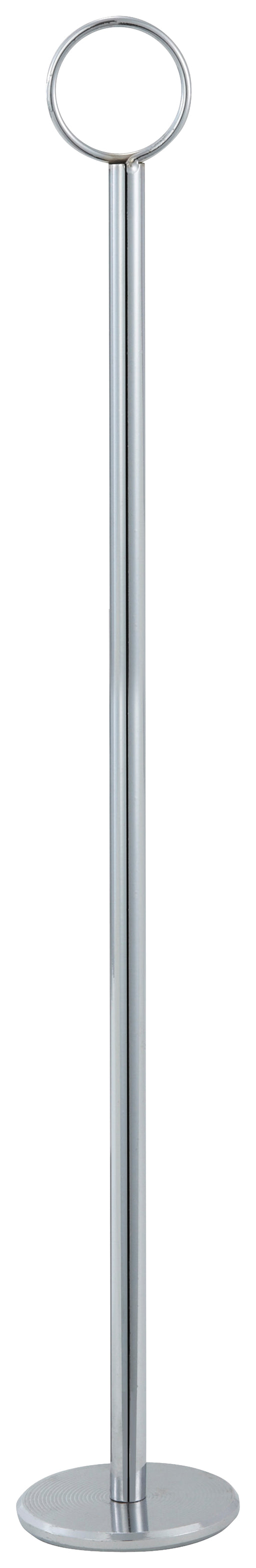 15" Table Number Holder, Chrome (12 Each)-cityfoodequipment.com
