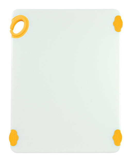 Cutting Board with Hook,15"x20"x1/2",Yellow (6 Each)-cityfoodequipment.com