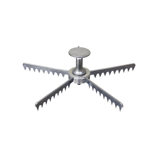 Thunder Group ALPMA005 5 Cut Pie Marker, Aluminum - 12, (each)-cityfoodequipment.com