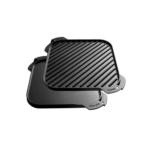 Lodge LSRG3 CI 10.5 Inch Reversible Grill/Griddle (QTY-3)-cityfoodequipment.com