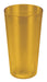 16oz Pebbled Tumblers, Amber (6 Dozen)-cityfoodequipment.com