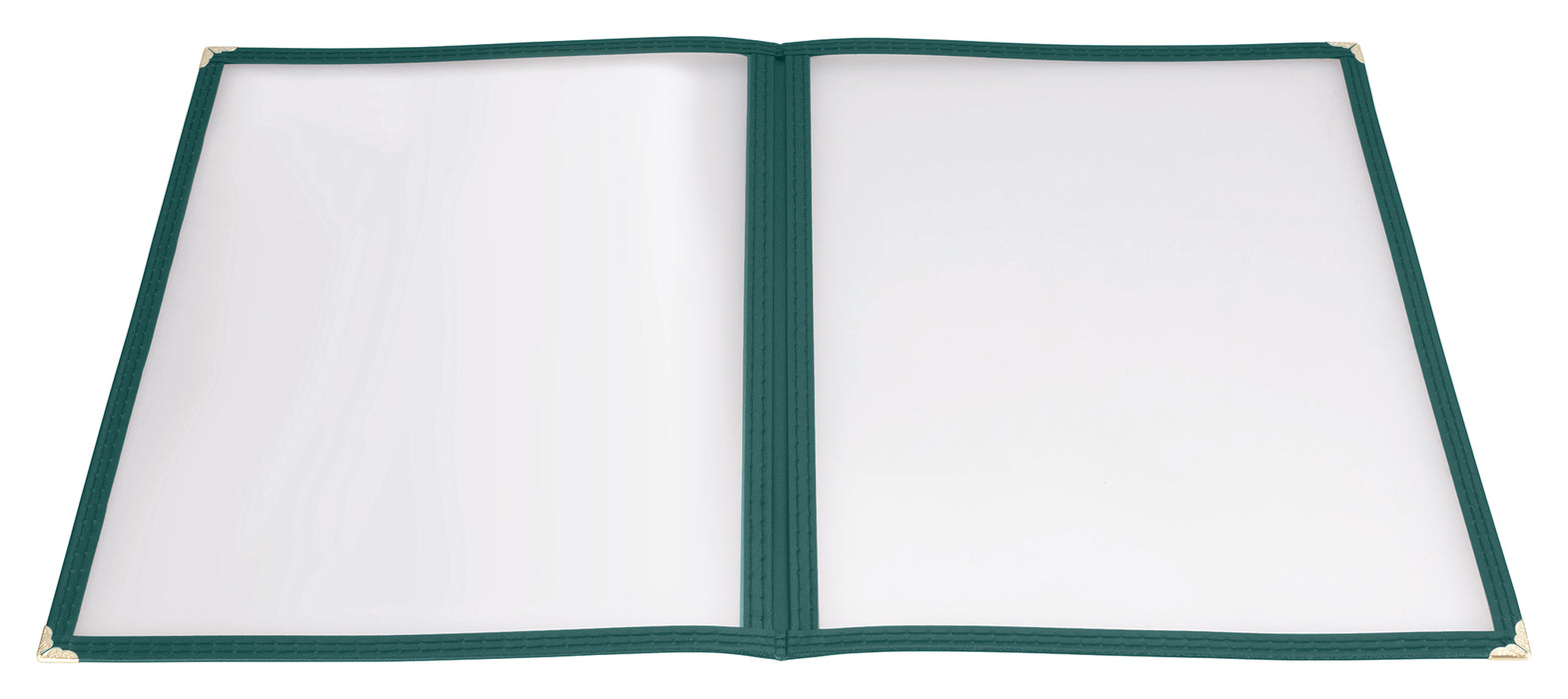 Menu Cover, Double Fold, 9-3/8" x 12-1/8", Green (25 Each)-cityfoodequipment.com