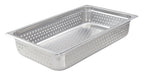 Perforated Steam Pan, Full Size 4"D, 22 Ga S/S (6 Each)-cityfoodequipment.com