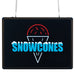 Benchmark Ultra-Brite Sign - Snow Cones, 120v (1 Each)-cityfoodequipment.com