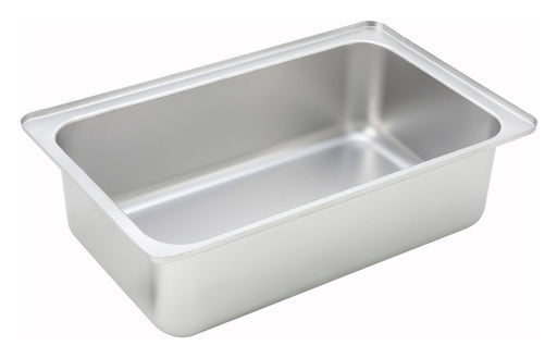 Spillage Pan, Full-size, 6", Upright Standing Edge, S/S (5 Each)-cityfoodequipment.com