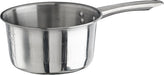 2qt Sauce Pan, Mirror Finish, S/S (12 Each)-cityfoodequipment.com