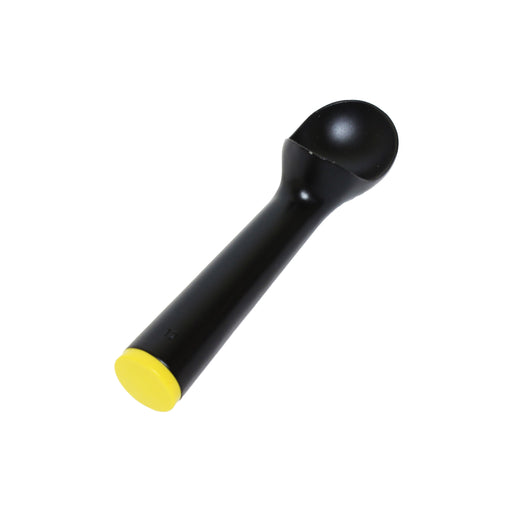 Thunder Group SLTHDP112 3 oz Ice Cream Dipper - Cast Aluminum, Black/Yellow - 12, (each)-cityfoodequipment.com