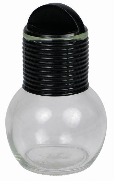 10oz Glass Hottle, Plastic Lid (12 Each)-cityfoodequipment.com