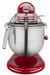 KitchenAid KSMC895ER Commercial NSF 8 Qt. Mixer w/ Bowl Guard - Empire Red-cityfoodequipment.com
