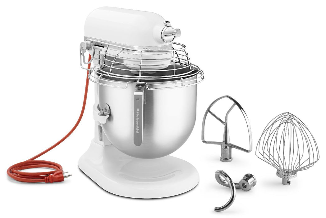  KitchenAid KSMSFTA Sifter + Scale Attachment, 4 Cup, White &  KSMMGA Metal Food Grinder Attachment, Silver: Home & Kitchen