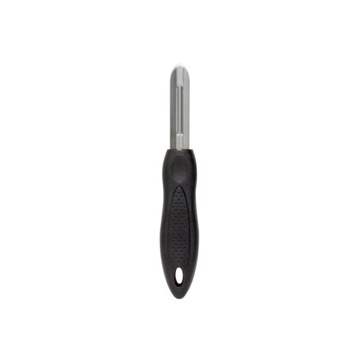 Thunder Group OW358 7 1/2" Vegetable Peeler w/ Black Handle - 24, (each)-cityfoodequipment.com