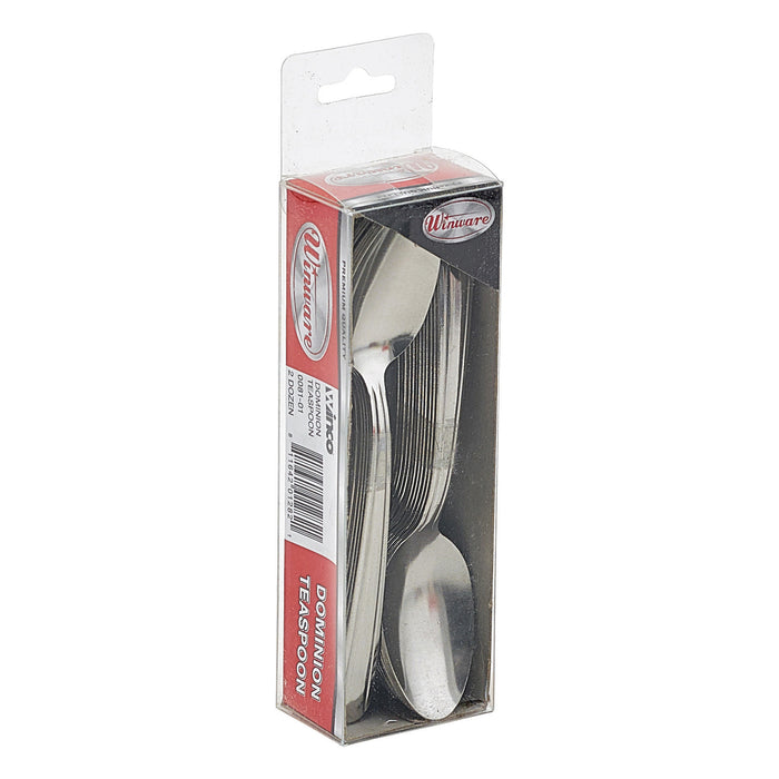 Dominion Teaspoon, 2doz/pk, 18/0 Medium Weight (24 Pack)-cityfoodequipment.com