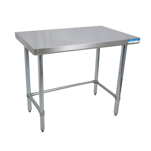 18 Gauge Stainless Steel Work Table With Open Base 48"Wx30"D-cityfoodequipment.com
